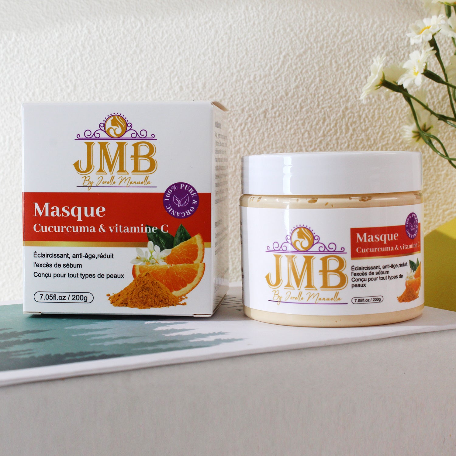 Masque Curcuma&VitamineC