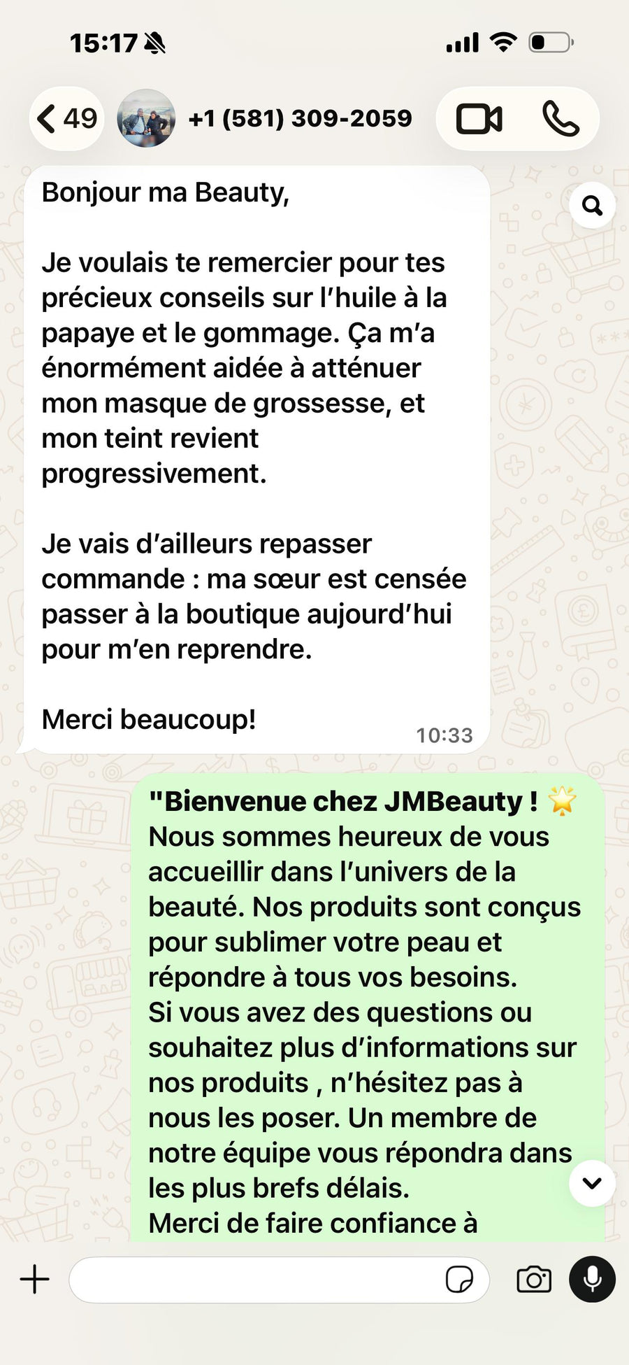 Nos avis clients